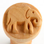 MKM Elephant 2.5cm wood stamp